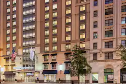 Exterior view of Hilton Garden Inn Washington DC Downtown
